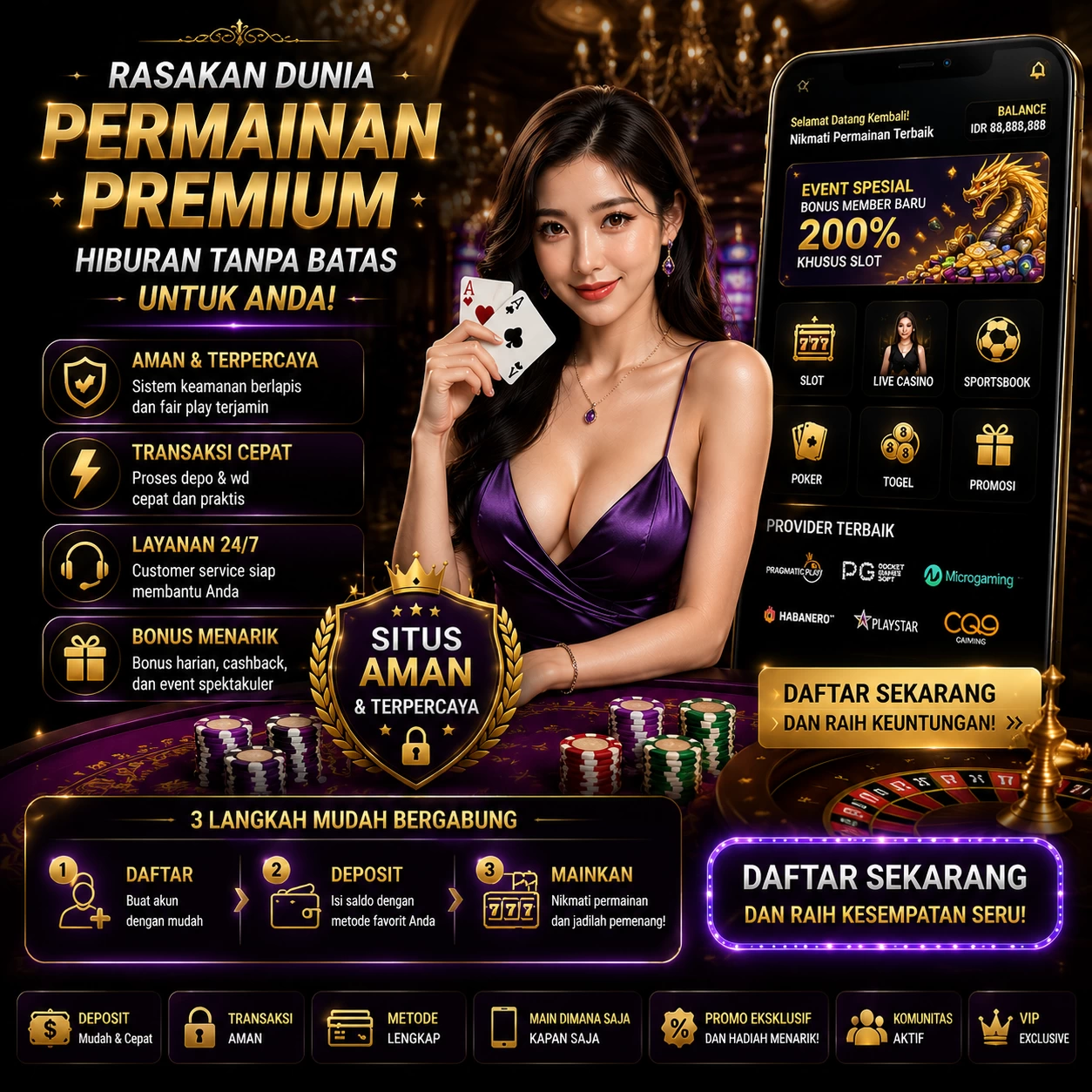 Proses download APK di browser Chrome Android